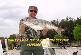 Striper fishing guide service